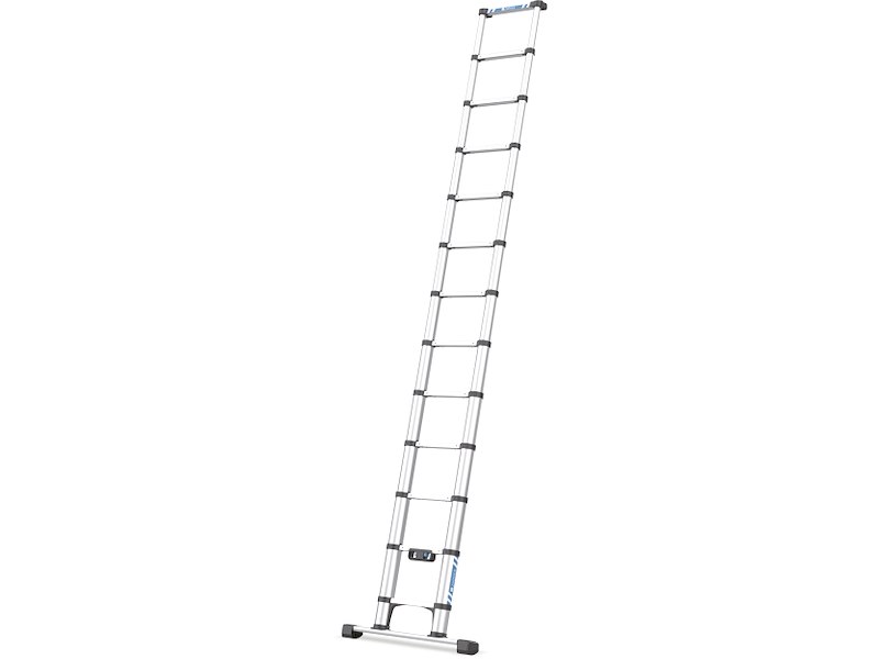 ZARGES TELESKOPSTIGE NR 40401 JUSTERBAR MX 3,8MTR OG MED 13 TRIN