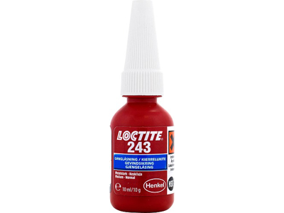 LOCTITE 243 10 ML  GEVINDSIKRING "MIDDEL STYRKE" 