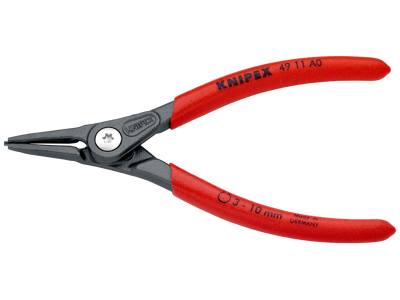 KNIPEX 49 11 A0 LÅSERINGTANG LIGE 140MM UDV.  3-10MM