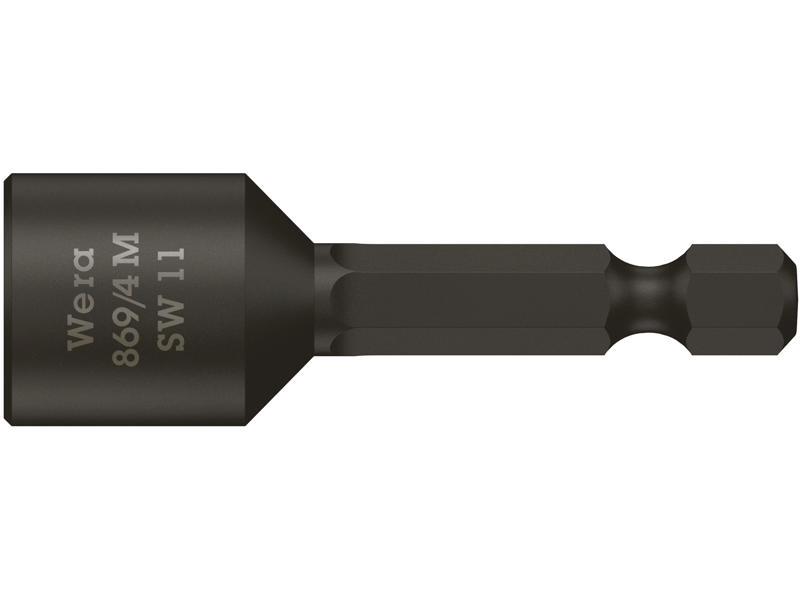 WERA 869/4 M SB TOPNØGLE 869/4 M SB SiS, MAGNETISK, 11 X 50 MM