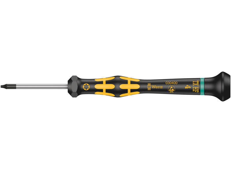 WERA 1567 TORX® HF ESD KRAFTFORM MICRO SKRUETRÆKKER MED HOLDEFUNKTION, TX 4 X 40 MM