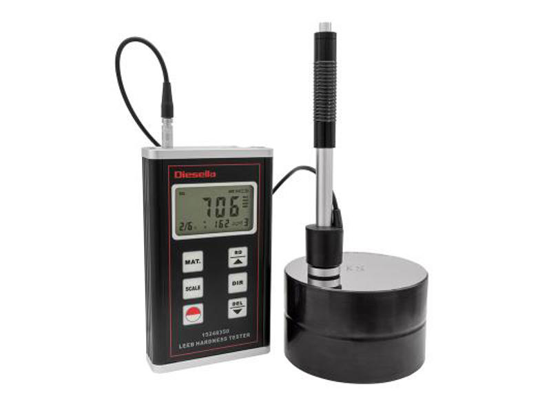 DIESELLA HÅRDHEDSTESTER TIL SKALAERNE HL/HRC/HRB/HV/BRINELL