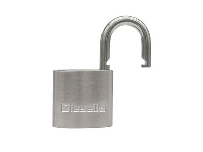 DIESELLA HÆNGELÅS 32MM RUSTFRIT STÅL