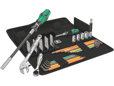 WERA SKRUEVÆRKTØJSSÆT TIL VINDUESMONTAGE Kraftform Kompakt F 1, 36 DELE