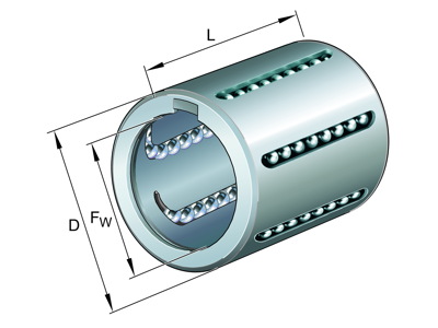 INA KH06-B LINEAR BALL BEARING