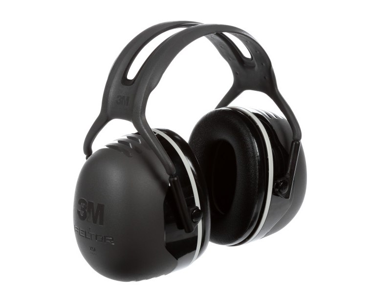 3M PELTOR X5A HØREVÆRN M/BØJLE, SORT