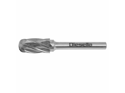 DIESELLA FRÆSESTIFT HM ALUCUT 6x18MM FORM C, SKAFT Ø6MM