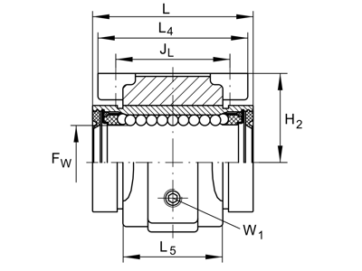 INA KGBAO40-PP-AS LINEAR BALL BEARING UNIT