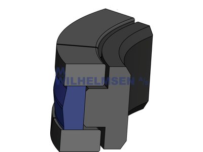 DOUBLE ACTING PISTON SEAL 50X36X9