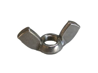 STAINLESS WING NUT SIM. (DIN 314)