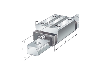 INA KWE25H LINEAR RECIRCULATING BALL BEARING UNIT