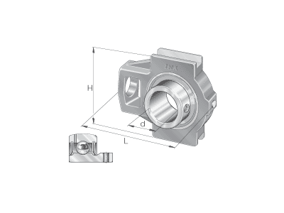 INA PTUEY50-XL TAKE-UP HOUSING UNIT