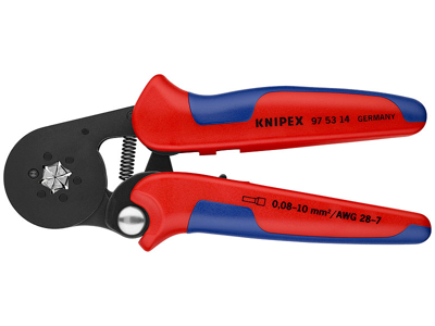 KNIPEX 97 53 14 KRYMPETANG  180MM F/TERMINALRØR 0,08-10MM2