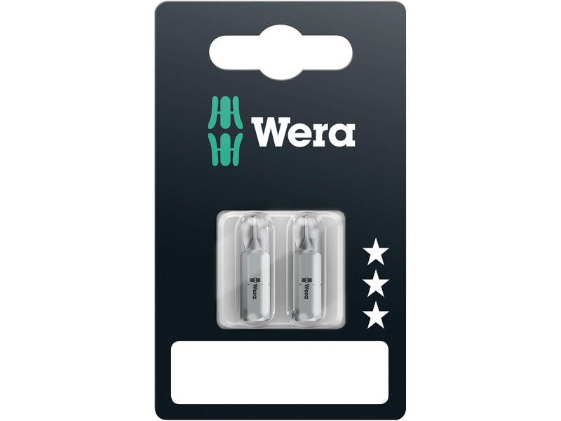 WERA 851/1 Z SB BITS 851/1 Z SB SiS, PH 2 X 25 MM, 2 DELE