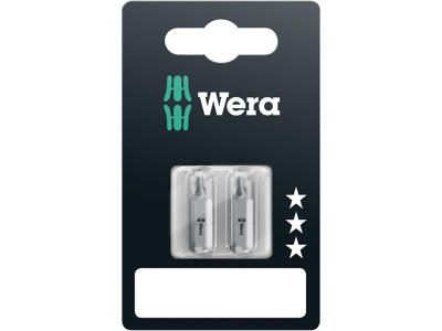 WERA 851/1 Z SB BITS 851/1 Z SB SiS, PH 2 X 25 MM, 2 DELE