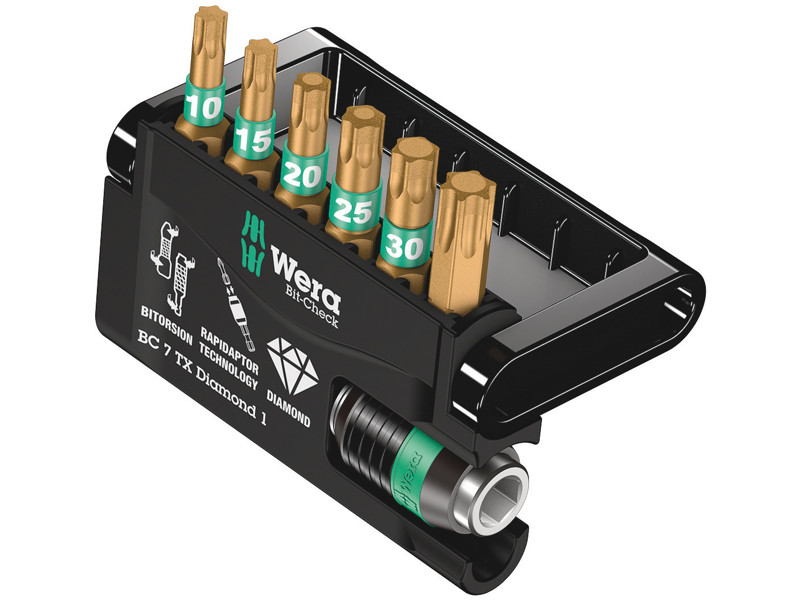 WERA Bit-Check 7 TX Diamond 1, 7 DELE
