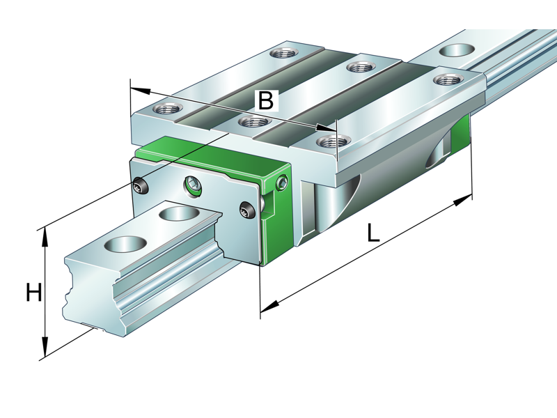 INA KWVE30-B-RFF-V1-G3 RECIRCULATING BALL BEARING CARRIAGE