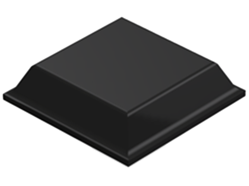 3M BUMPON GUMMIDUTTER SJ5008 SORT, 3000STK