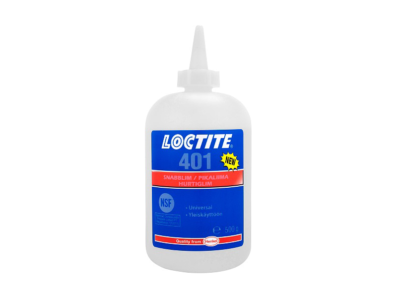 LOCTITE 401 500 G HURTIGLIM UNIVERSEL "LAV VISKOSITET"