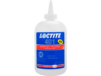 LOCTITE 401 500 G HURTIGLIM UNIVERSEL "LAV VISKOSITET"