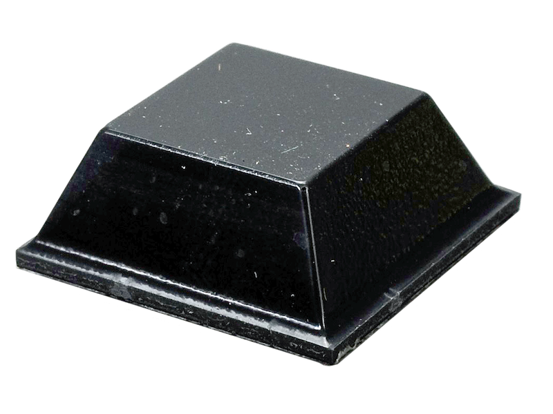 3M BUMPON GUMMIDUTTER SJ5018 SORT, 3000STK