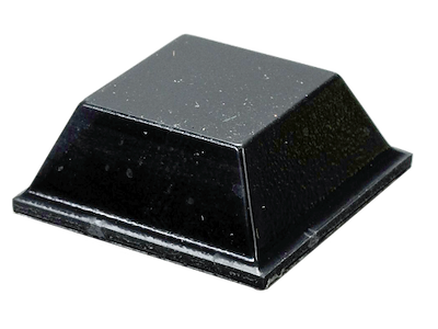 3M BUMPON GUMMIDUTTER SJ5018 SORT, 3000STK