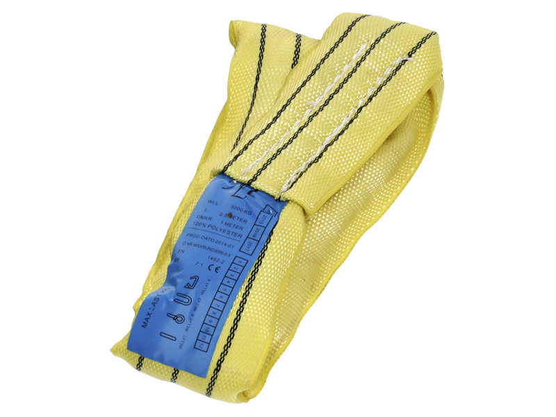 RUNDSLING E90 3T 2.5 / 5 MTR GUL 3T