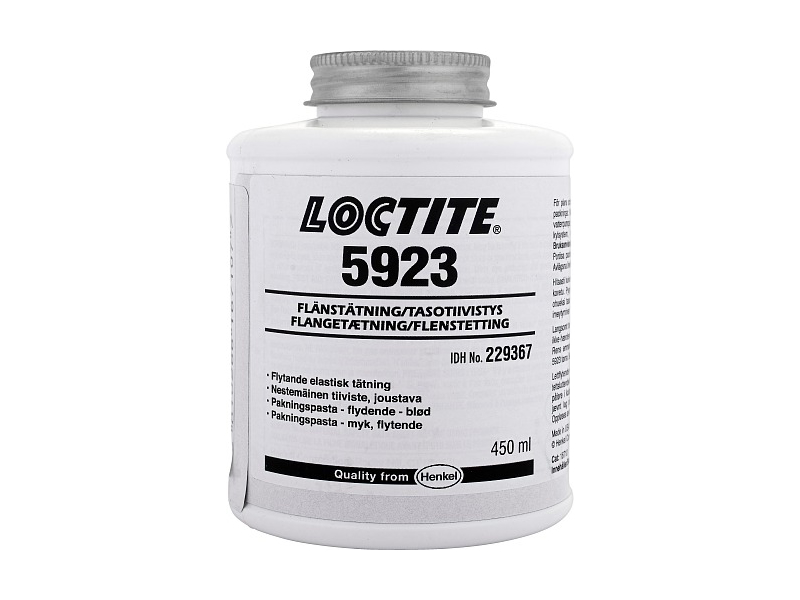 LOCTITE 5923 450 ML PAKNINGSLIM RØDBRUN