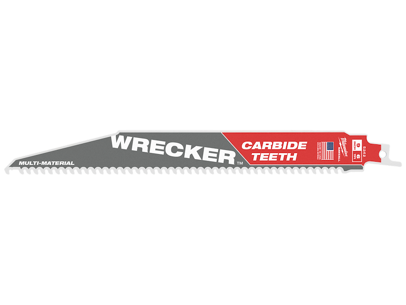 MILWAUKEE BAJONETSAVKLINGE  WRECKER KARBIDTÆNDER 230/TPI 6 5STK METAL/NEDRIVNING