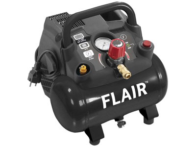 KOMPRESSOR 155LTR PR MINUT 10KG - BÆRBAR MODEL 6LTR TANK 8BAR