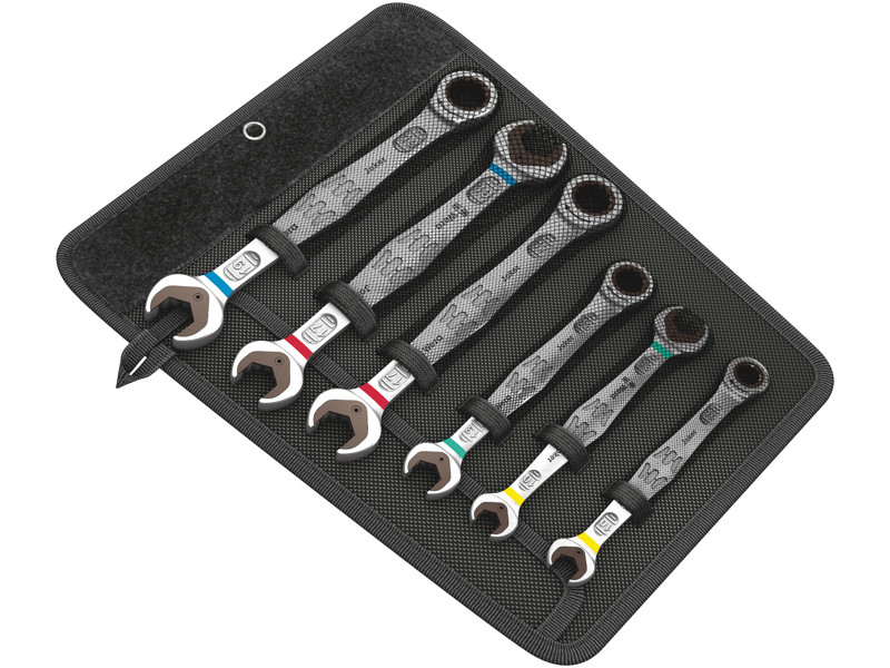 WERA GAFFEL-RINGSKRALDENØGLE-SÆT 6000/6002 Joker 6 Set 1, 6 DELE
