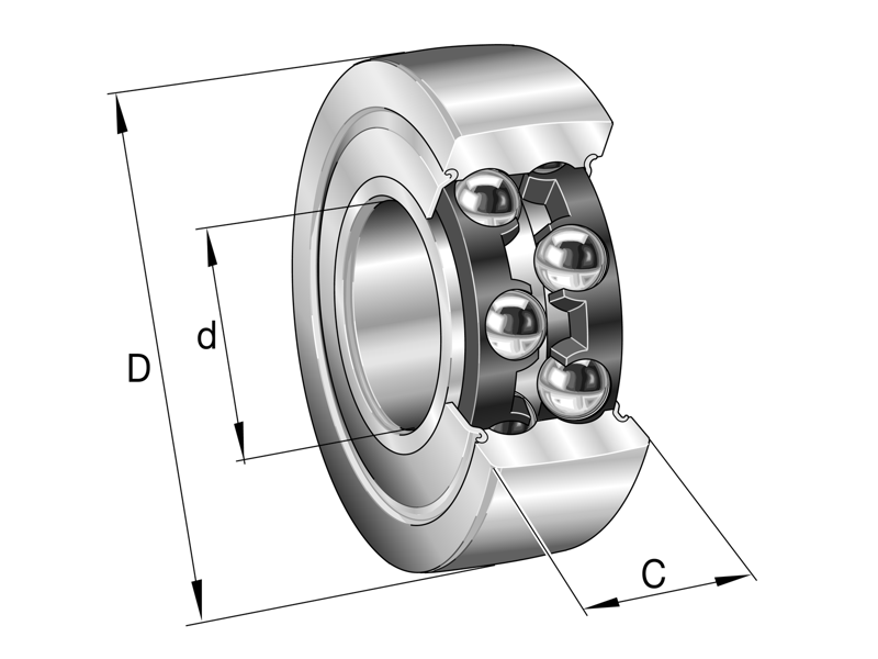 INA LR5206-2Z-TVH-XL TRACK ROLLER