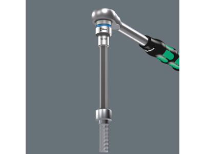 WERA ZYKLOP BIT-TOP-SÆT INDVENDIG SEKSKANT 8740 C HF 2, MED HOLDEFUNKTION, 6 DELE