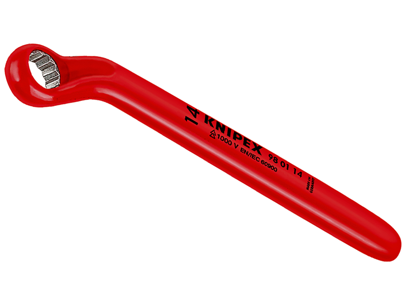 KNIPEX 98 01 17 RINGNØGLE FORKRØPPET VDE 1000V 17 MM
