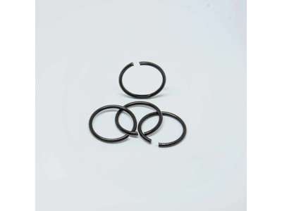 RB/RW 10XØ0,8 MM LÅSERING U/ØJE DIN 7993