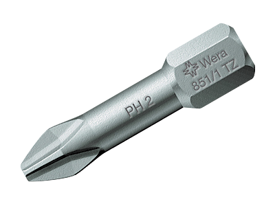 WERA BITS 851/1 TZ PH2 X 25 MM PH 2 X 25