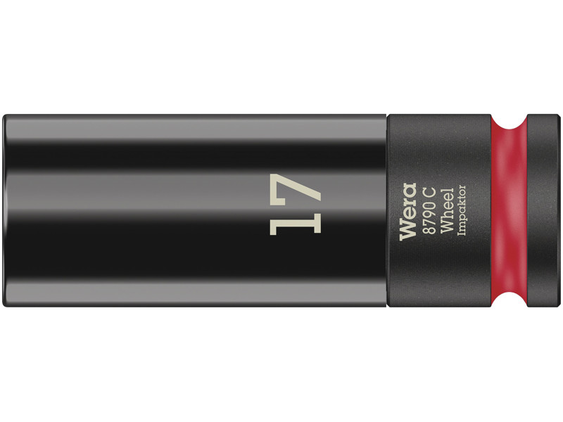 WERA TOPNØGLEINDSATS MED 1/2"-TILSLUTNING 8790 C Wheel Impaktor, 17 X 85 X 30 MM