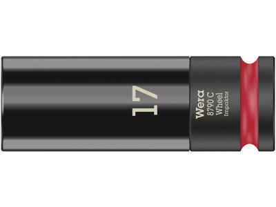 WERA TOPNØGLEINDSATS MED 1/2"-TILSLUTNING 8790 C Wheel Impaktor, 17 X 85 X 30 MM