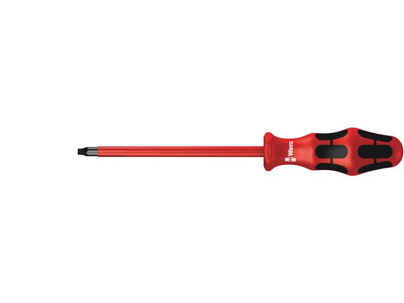 WERA VDE-ISOLERET FIRKANTSSKRUETRÆKKER 168 i SB, # 3 X 150 MM