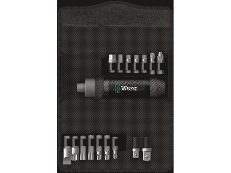 WERA SLAGSKRUETRÆKKER-SÆT 2090/17, 17 DELE