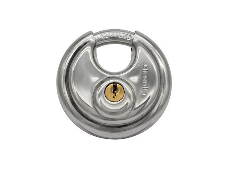 DIESELLA HÆNGELÅS Ø70MM RUSTFRIT STÅL DISKUS