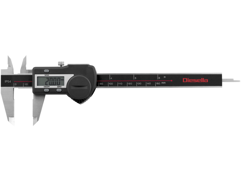 DIESELLA DIGITAL SKYDELÆRE 0-150MM IP 54