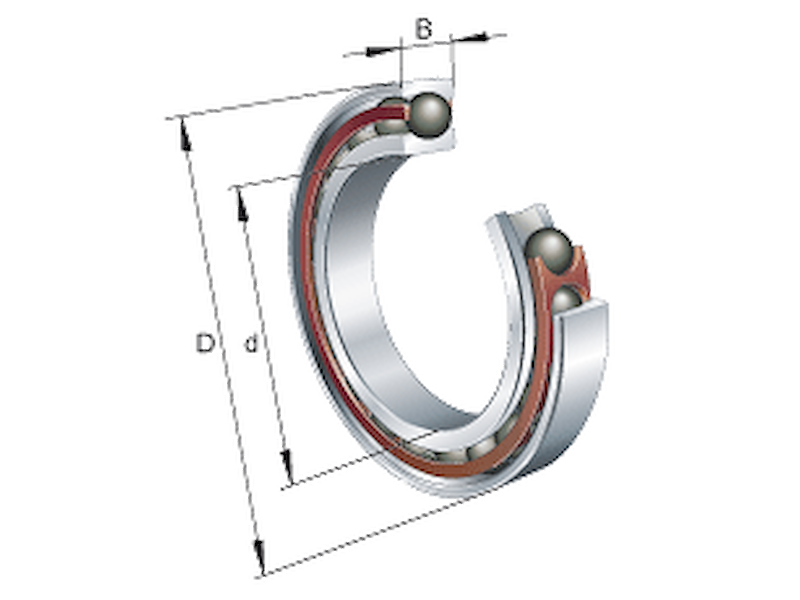 FAG HCM7020-C-T-P4S-UL-XL ANGULAR CONTACT BALL BEARING