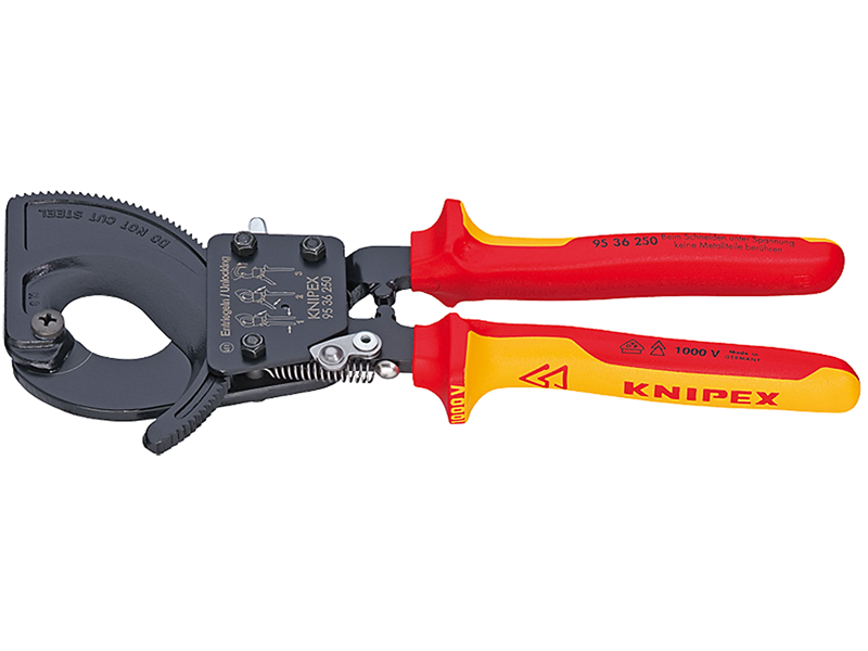 KNIPEX 95 36 250 KABELSAKS 250 MM