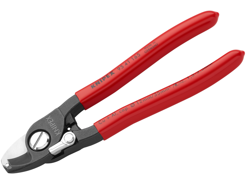 KNIPEX 95 41 165 KABELSAKS M/AFISOL.FUNK 165 MM
