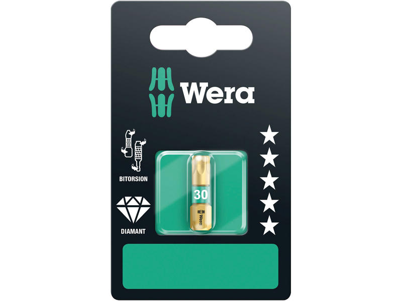 WERA 867/1 BDC SB TORX® BITS 867/1 BDC SB SiS, TX 30 X 25 MM