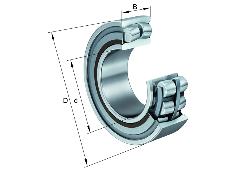 FAG WS22208-E1-XL-2VSR-C4 SPHERICAL ROLLER BEARING