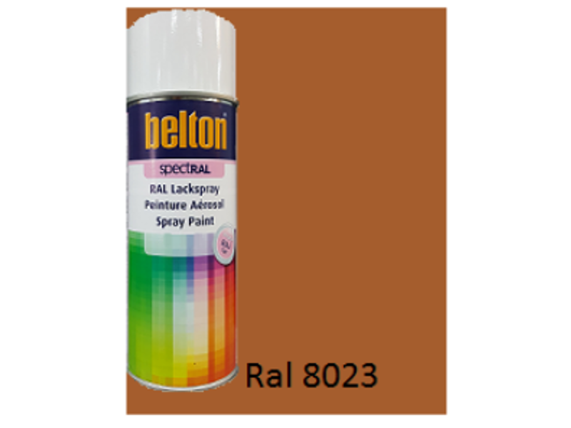 RAL 8023 ORANGEBRUN SPRAYFARVE 400 ML SPRAY