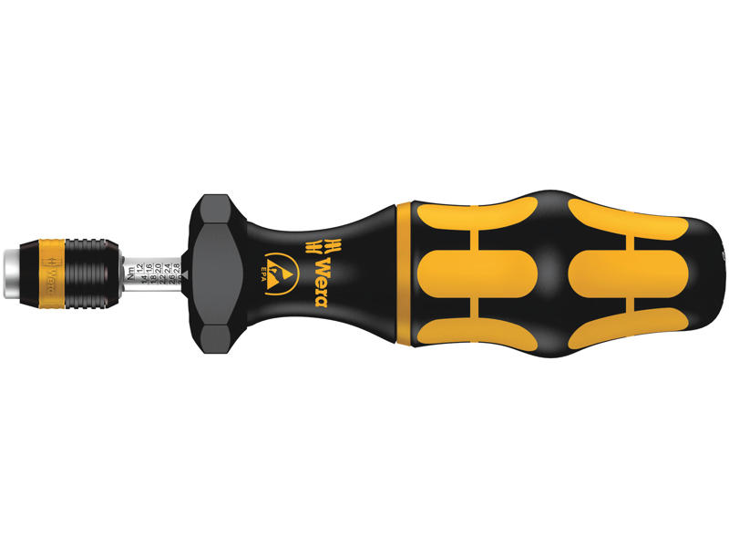 WERA SERIE KRAFTFORM INDSTILLELIG MOMENTSKRUETRÆKKER (0,1-3,0 NM)